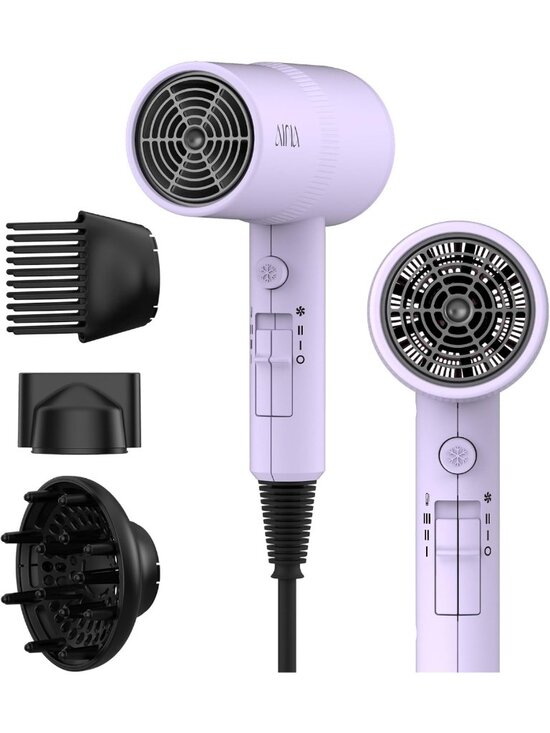 Other - Full-Featured Hair Dryer with Diffuser & Comb - Powerful 110V Blow Dryer